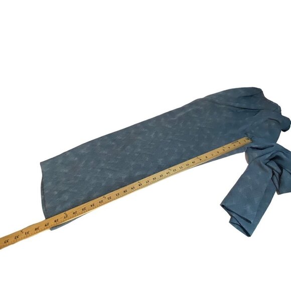 Liz Claiborne Liz Sport Elastic Waist Pull On Wide Leg Blue and White Pants Size - Picture 11 of 11